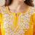 Chickenkari embroidered thread work cotton straight short kurta