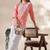 Chickenkari embroidered thread work cotton straight short kurta