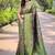 Mehndi Green  Kanchipuram silk blend Saree 