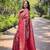 Rani Pink  Kanchipuram silk blend Saree 