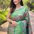Green  Kanchipuram silk blend Saree 