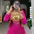 Hot Pink Rayon Lehenga Choli with Gota Patti Touch-Up and Embroidered Koti
