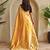 Yellow Banarasi Mashru Satin silk blend Sarees 
