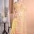 yellow jamdani organza saree with blouse piece