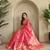 Pink Banarasi Mashru Satin silk blend Sarees 