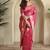Rani Pink Banarasi Mashru Satin silk blend Sarees 