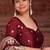 MAROON HEAVY FENDY SILK Embroidery Work PARTY WEAR SUIT SET