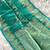 Teal Green Banarasi Mashru Satin silk blend Sarees 