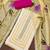 Women's pastel yellow unstitched print & heavy handwork pure cotton silk dress material 