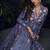 designer chinon silk lilac anarkali suit for women festival wear