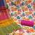 Women's multi unstitched print & handwork modal cotton dress material 