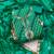 Women's green unstitched bandhani print handwork jam cotton dress material 