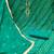 Women's green unstitched bandhani print handwork jam cotton dress material 