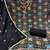 Women's black unstitched bandhani print handwork jam cotton dress material 
