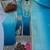 new ombre pattern chinon sky blue straight suit women