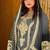 new ombre pattern chinon grey straight suit women