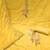 Women's yellow unstitched thread sequence embroidery pure cotton silk dress material 