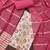 Women's multi unstitched print handwork embroidery roman cotton silk dress material 