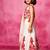 White embroidered organza lehenga set