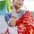 Red Heavy Satin Banarasi silk blend Saree