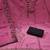 Women's purple unstitched heavy thread embroidery pure cotton silk dress material 