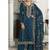 latest munda silk blue straight suit for women wear