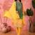 Women's green colour kurta set pants stitched & dupatta set 