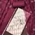 Off- white cotton banarasi handwork unstitched dress material