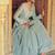 buy sky blue georgette chikankari embroidery anarkali for women
