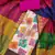 Multi modal cotton print handwork unstitched dress material