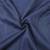 Navy blue roman cotton silk print handwork unstitched dress material