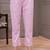 Baby pink floral printed  stright kurta trouser set with printed dupatta