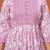 Lavender butta flared printed kurta
