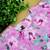 Two-piece girls' set in printed cotton blend fabric with calf-length pajama