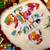 Elegant two-piece full sleeves poly crepe set for baby girls- multicolor