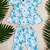 Two-piece girls' set in printed cotton blend fabric with calf-length pajama