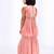 Pink plain cotton gharara