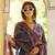 Women blue rayon blend ethnic motifs printed straight kurta trousers with dupatta