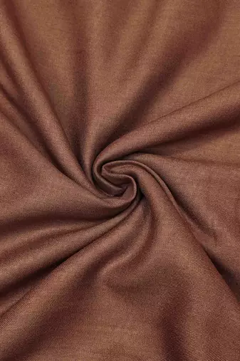 Brown cotton silk print handwork unstitched dress material