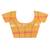 yellow Jamdani silk blend Organza Saree With Blouse Piece