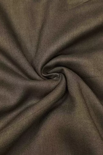 Olive cotton silk print handwork unstitched dress material