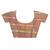 mehendi Jamdani silk blend Organza Saree With Blouse Piece