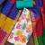 Multi modal cotton print handwork unstitched dress material