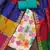 Multi modal cotton print handwork unstitched dress material