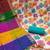 Multi modal cotton print handwork unstitched dress material