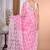 Pink Jamdani Saree With Blouse Piece