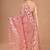 mehendi Organza Jamdani silk blend Saree With Blouse Piece