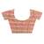 mehendi Organza Jamdani silk blend Saree With Blouse Piece