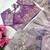 candy crush lilac embroidered saree with stitched blouse