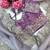 candy crush lilac embroidered saree with stitched blouse